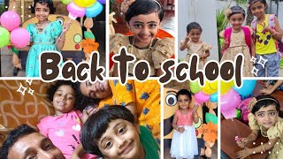 നിന്നുസിന്റെയും പിപ്പി കുട്ടീടെയും സ്കൂളിലെ ആദ്യ ദിവസം ✨😍