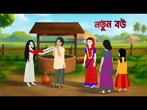নতুন বউ | Notun Bou | Bangla Natok | Bhuter Golpo | Bengali Drama | Golpo Konna Cartoon