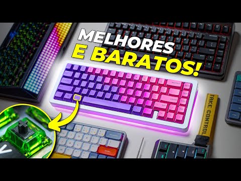 TOP 7 MELHOR Teclado Mecânico BOM e BARATO Melhor Custo Benefício 2024