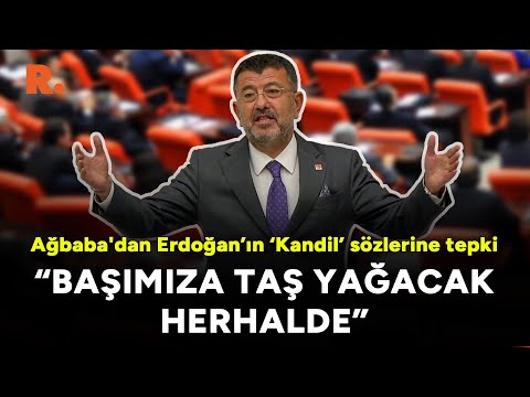 "Başımıza taş yağacak herhalde" Veli Ağbaba'dan Erdoğan'ın 'Kandil' sözlerine tepki