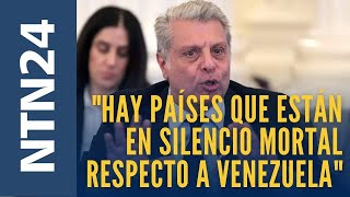 "Hay países que están en silencio mortal": Washington Abdala sobre violación de DD. HH. en Venezuela