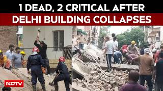 Delhi Building Collapse: 6 Rescued From Satya Niketan Rubble, Police To Register Case