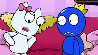 Blue & Banbaleena Daily life | Rainbow Friends Animation