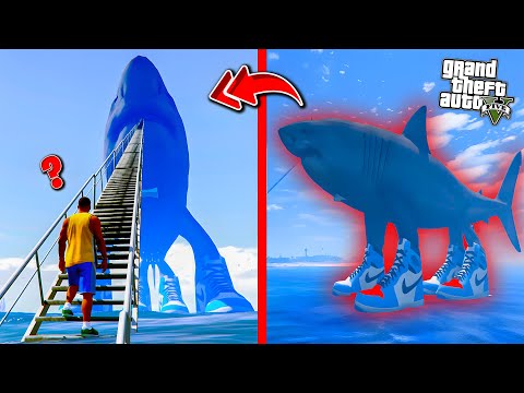 Go Inside Giant Tralalero Tralala in GTA 5