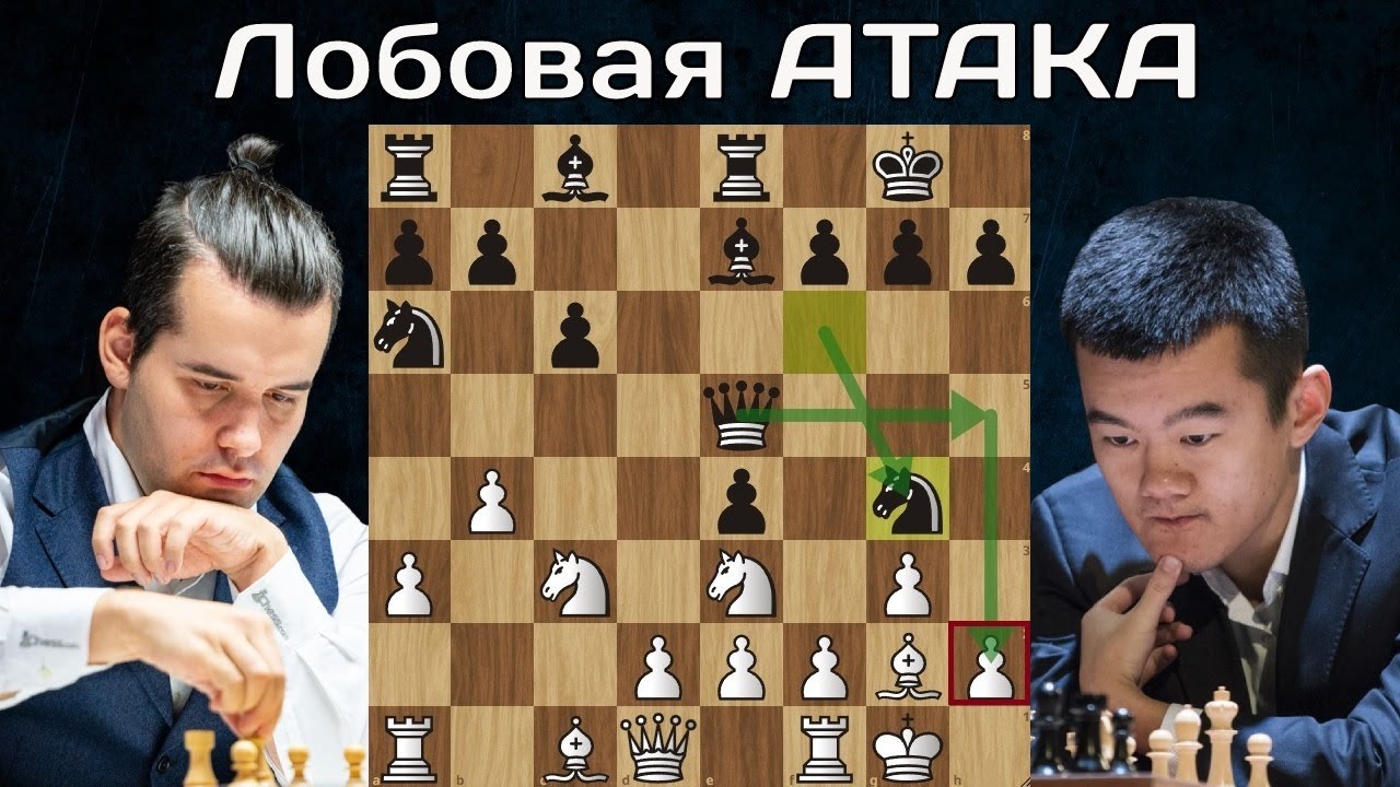 Дин Лижэнь - Ян Непомнящий. Азартная жертва пешки и лобовая атака на Короля
