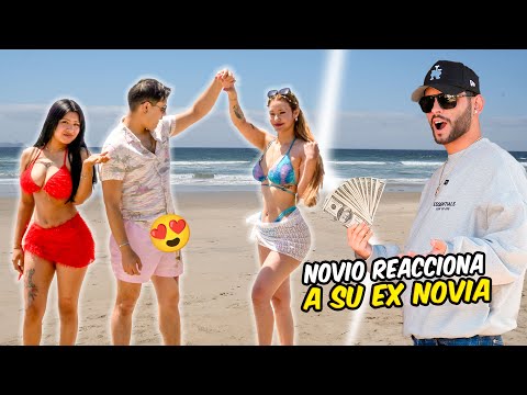 REACCIONANDO A BIKINIS DE EX ENFRENTE DE SU NOVIA | Ordy