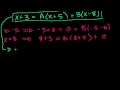 Solving Systems of Equations