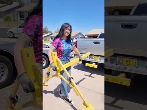 Hitch mounted hoist from JEGS!