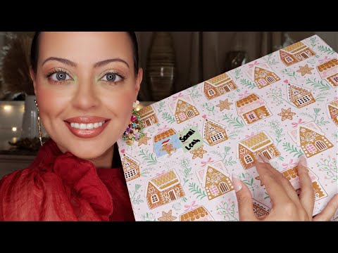 ASMR| Secret Santa Collab Exchange from @lullabyleahsasmr 🎄