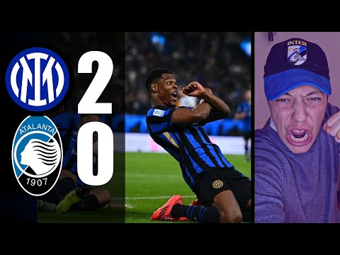 IN 10 !!! L'INTER STRAVINCE L'ENNESIMA PARTITA IN 10!! ORGOGLIOSO!! INTER 2-0 ATALANTA