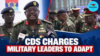 YouTube video thumbnail:  CDS Charges Military Leaders: “We Must Adapt” to Emerging Security Challenges 