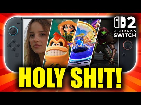 BIG Nintendo Switch 2 News Just Dropped! + Zelda Movie Cast!