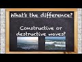 Understanding Constructive and Destructive Waves