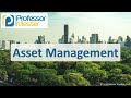 Asset Management Concepts and Practices