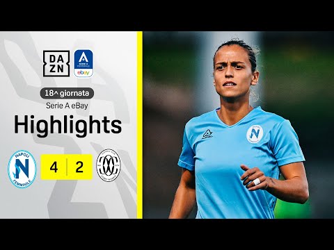 Che perla di BANUSIC: Napoli Femminile-Como Women 4-2 | Serie A Femminile eBay | DAZN Highlights