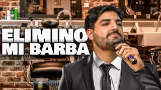 QUITANDOME la barba COMPLETA por primera vez