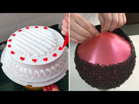 Fantastic Chocolate Cake Decorating Recipes | Yummy Chocolate Dessert Recipe | Most Satisfying Cake