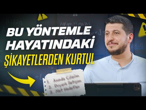 Şikayet Etme Hastalığından Nasıl Kurtulurum? @harunserkanaktas