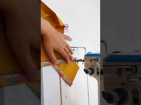 خياطة فصال بسيط و رقيق #فصالات #خياطة #sewing #fashion #viral #خياطة_نسائية #خياطة_وتفصيل