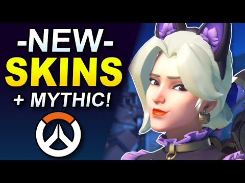 -NEW- Cat Girl Skins & Mythic Weapon Showcase! - Overwatch 2 Shop Update