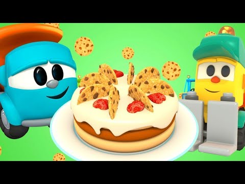 Quem pegou o biscoito? Cante com o Léo, o caminhão! Desenho animado com música infantil em português