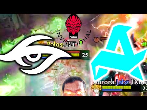 SECRET vs AURORA - ELIMINATION MATCH  ▌MESA Invitational 2024 DOTA 2