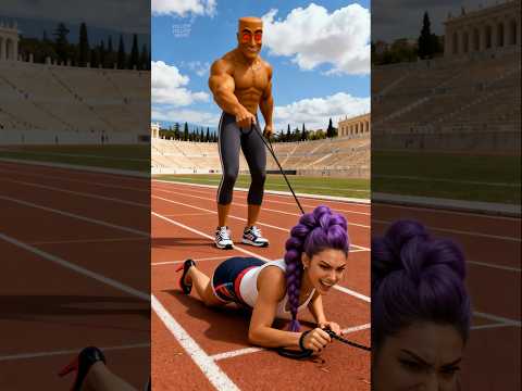 Brainrot Takes K-Pop Demon Hunters for a Jog 🐕💨😂#tungtungtungsahur #rumi #jinu #ballerinacappuccina