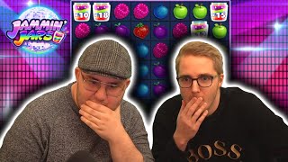 HUGE BIG WIN on JAMMIN JARS - Casino Slots Big Wins