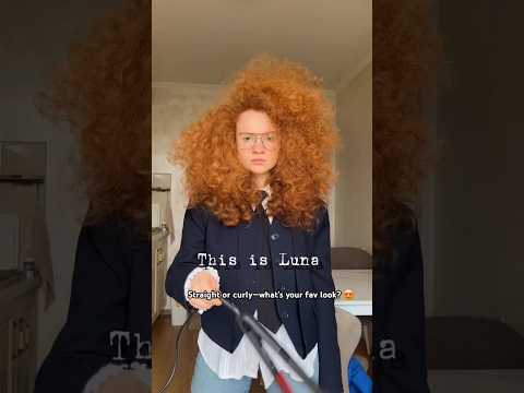 I Don’t Stick to One Hairstyle Ever by lunalurey #curlyhair #straighthair #hairtutorial #hairdamage