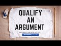 Qualifying Statements in Writing