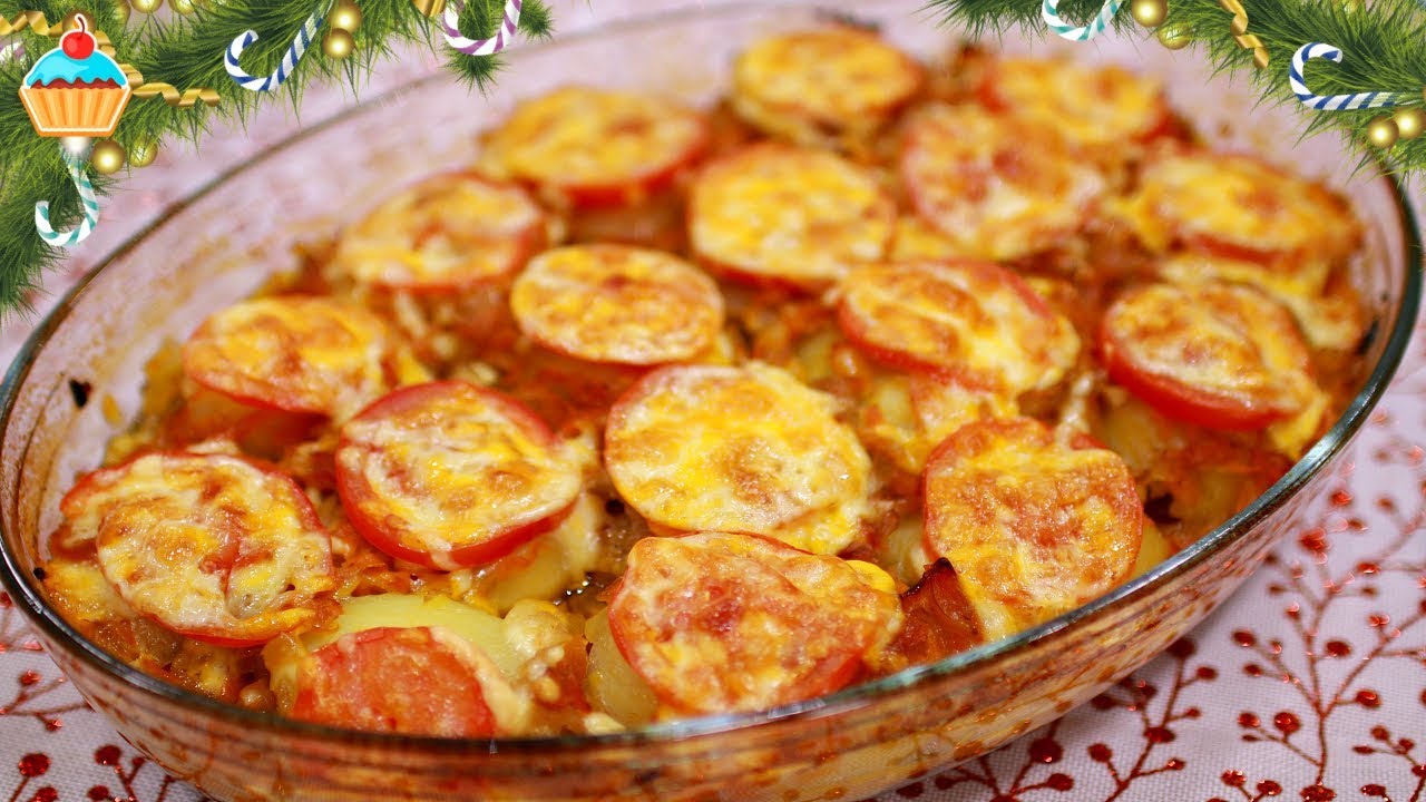 Фаршированный КАРТОФЕЛЬ для Новогоднего стола