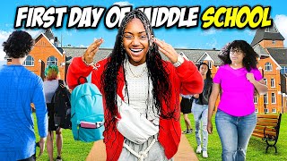 FIRST DAY OF MIDDLE SCHOOL