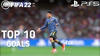 FIFA 22 - Cristiano Ronaldo Top 10 Goals |HD