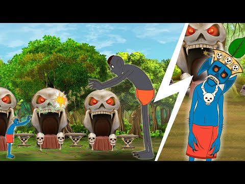 লুল্লুর লালসা – এক মজার বাংলা ভূতের গল্প | Animated Horror Comedy | Lullu ghost story