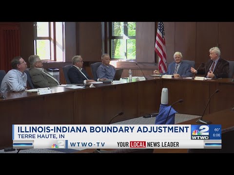 YouTube video thumbnail: New Committee Discusses Possible Illinois-Indiana Border Change