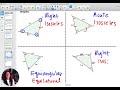 Classifying Triangles and Exploring Angle Theorems