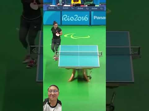 Nunca desista de um ponto. Aí está o exemplo💪🏓❤️ || Tênis de mesa-Ping pong 🏓