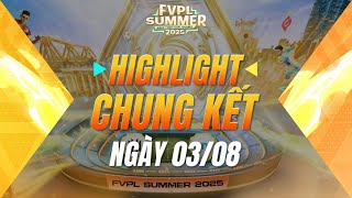 Căng thẳng tới phút cuối, NK lên ngôi vô địch | Highlight 03/08 | FVPL Summer 2025