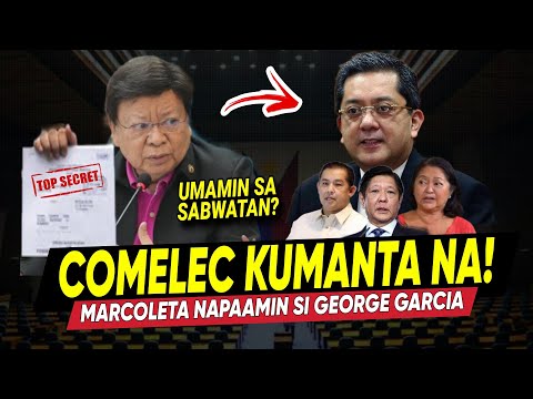 BREAKING NEWS! Walang Kawala Lahat sa COMELEC Nilantad nani Cong.Marcoleta sa HEARING Umamin na?!!