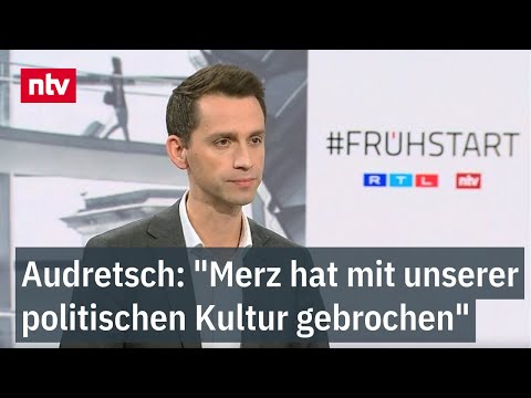 "Merz hat mit unserer politischen Kultur gebrochen" - Audretsch im ntv Frühstart