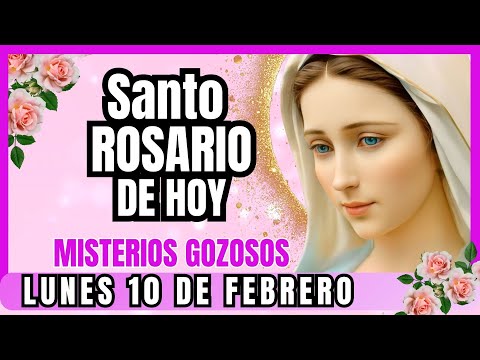 SANTO ROSARIO CORTO📿 DE HOY. MISTERIOS GOZOSOS.  LUNES 10  DE FEBRERO. #rosariodehoy