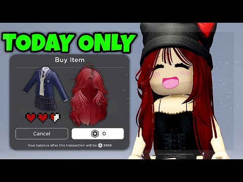 HURRY! FREE HAIR & ITEMS NEW