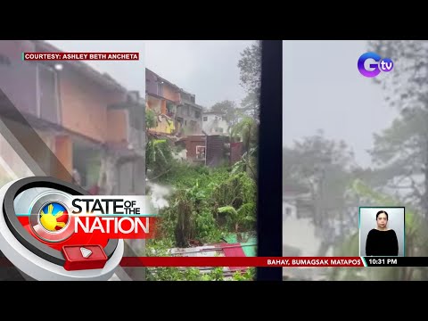 Bahay Sa Baguio City Bumagsak Matapos Lumambot Ang Lupa Dahil Sa Ulang