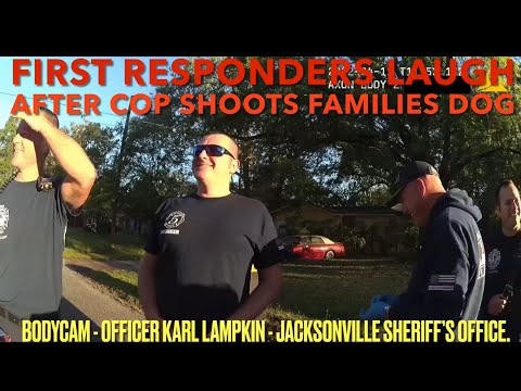 Cop Shoots Dog-First Responders Joke & Laugh About It