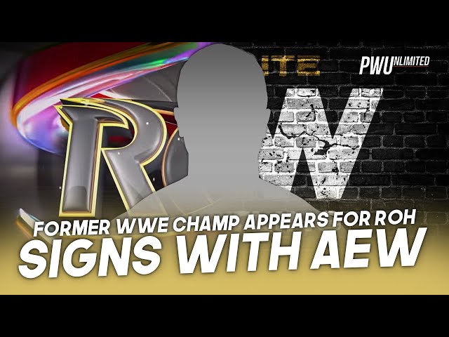 Former WWE Champion Appears At ROH Show, Signs With AEW