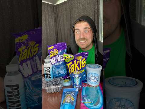 All Blue Snacks!