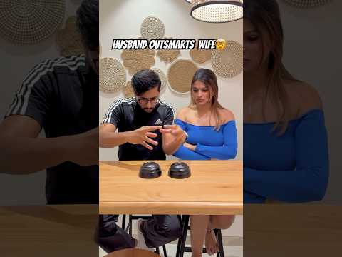 Husband vs wife challenge😂 #ytshorts #shorts #relatable #viral #couple