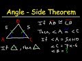 Understanding the Angle-Side Theorem and Its Applications