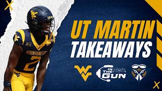 WVU HAMMERS UT Martin, Rich Rod's History vs. Top 25 + Setting the Table for UVA Week