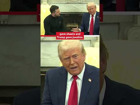 Trump berates Zelenskky during White House meeting